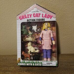 Crazy Cat Lady Action Figure